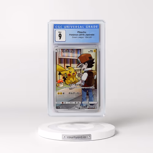 2019 Dream League #054/049 Pikachu - Character Rare Holo (CGC 9 MINT)