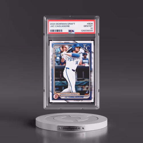 2024 Bowman Draft #BD8 Jac Caglianone (PSA 10 GEM MINT)