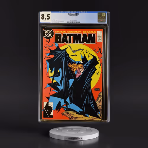 Batman #423 CGC 8.5 White Pages (DC Comics, 9/88)