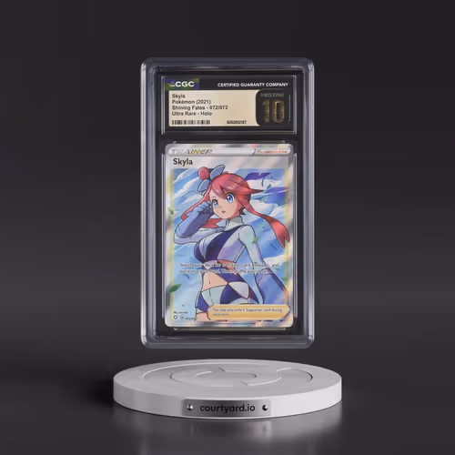 2021 Shining Fates #072/072 Skyla - Ultra Rare Holo (CGC 10 PRISTINE)