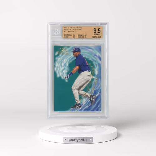 1997 Flair Showcase Wave of the Future #11 David Arias - Ortiz (BGS 9.5 GEM MINT)