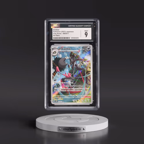 2023 Clay Burst #080/071 Grafaiai - Art Rare Holo (CGC 9 MINT)