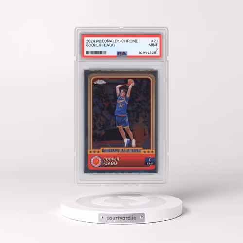 2024 Topps Chrome McDonald's All American #28 Cooper Flagg (PSA 9 MINT)