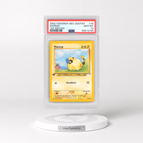 2002 Neo Destiny #75 Mareep - 1st Edition (PSA 10 GEM MINT)