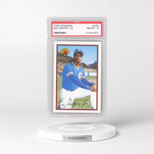 1989 Bowman #220 Ken Griffey Jr (PSA 8 NM-MT)