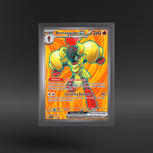 Scarlet & Violet Black Star Promos #125 Armarouge ex