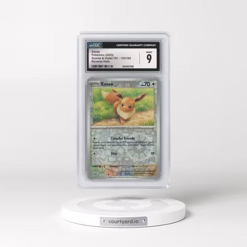 2023 Scarlet & Violet 151 - MEW EN #133/165 Eevee - Reverse Holo (CGC 9 MINT)