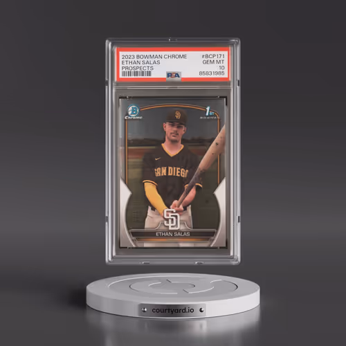 2023 Bowman Chrome Prospects #BCP171 Ethan Salas (PSA 10 GEM MINT)