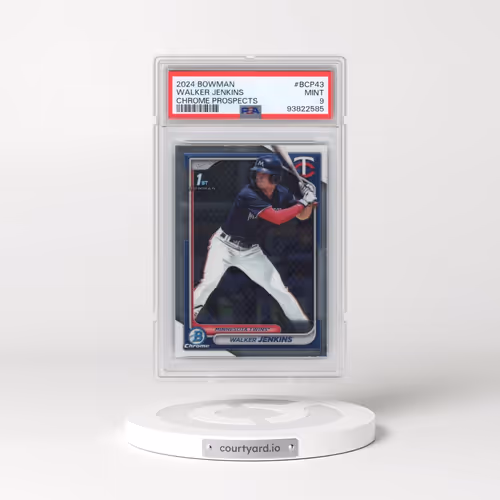 2024 Bowman Chrome Prospects #BCP43 Walker Jenkins (PSA 9 MINT)