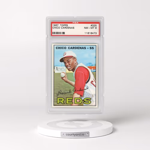 1967 Topps #325 Chico Cardenas (PSA 8 NM-MT)