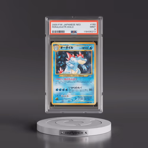 2000 Pokémon Neo #160 Feraligatr - Holo (PSA 9 MINT)