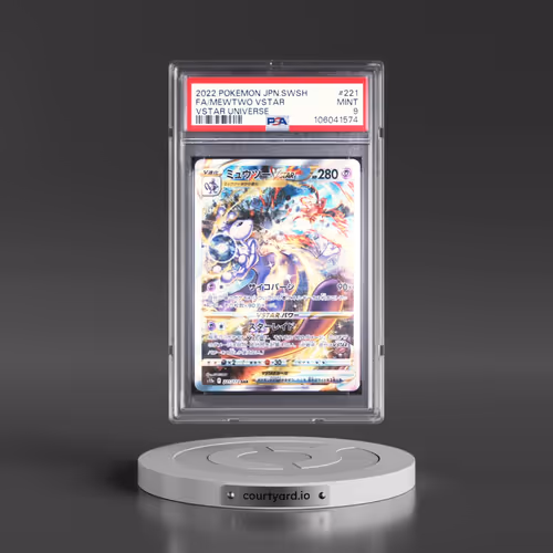 2022 Pokémon Sword & Shield Vstar Universe #221 Mewtwo Vstar - Full Art (PSA 9 MINT)