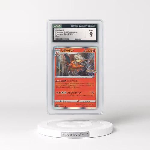 2022 Pokémon GO #010/071 Charizard - Holo (CGC 9 MINT)