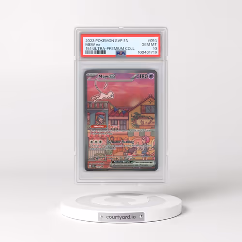 2023 Pokémon Svp EN-SV Black Star Promo #053 Mew EX - Holo 151 Ultra-Premium Collection (PSA 10 GEM