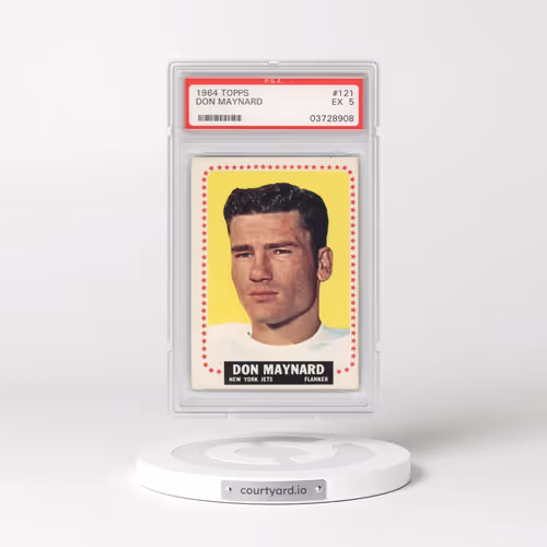 1964 Topps #121 Don Maynard (PSA 5 EX)