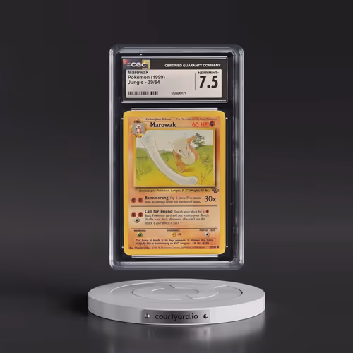 1999 Jungle #39/64 Marowak (CGC 7.5 NM+)