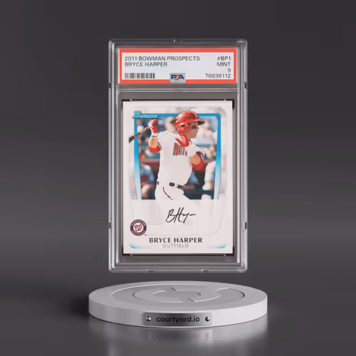 2011 Bowman Prospects #BP1 Bryce Harper (PSA 9 MINT)
