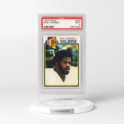 1979 Topps #390 Earl Campbell (PSA 9 MINT)