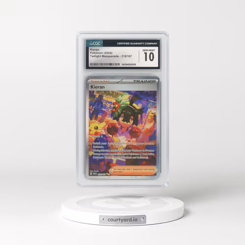 2024 Twilight Masquerade - TWM EN #218/167 Kieran - Special Illustration Rare (CGC 10 GEM MINT)
