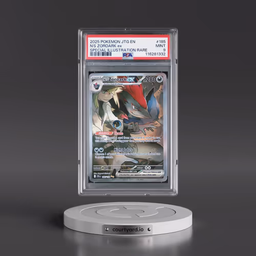 2025 Pokémon Jtg EN-Journey Together #185 N's Zoroark EX - Holo Special Illustration Rare (PSA 9 MIN