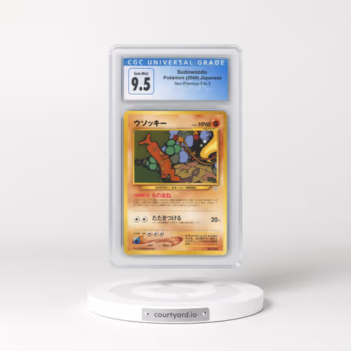 2000 Neo Premium File 3 Sudowoodo - No Rarity (CGC 10 GEM MINT)