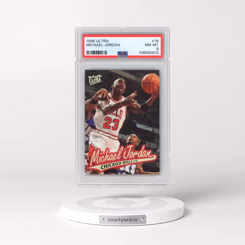 1996 Ultra #16 Michael Jordan (PSA 8 NM-MT)