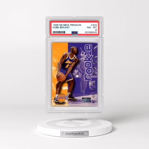 1996 Skybox Premium #203 Kobe Bryant (PSA 8 NM-MT)