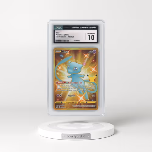 2021 Celebrations #025/025 Mew (CGC 10 GEM MINT)