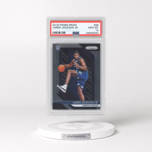 2018 Panini Prizm #66 Jaren Jackson Jr. (PSA 10 GEM MINT)