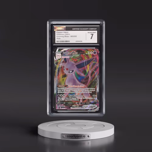 2021 Evolving Skies #065/203 Espeon VMAX - Holo (CGC 7 NM)