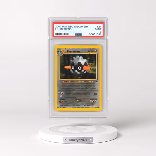 2001 Pokémon Neo Discovery #21 Forretress (PSA 9 MINT)