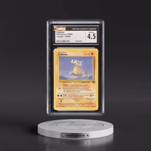 1999 Jungle #50/64 Cubone (CGC 4.5 VG-EX+)