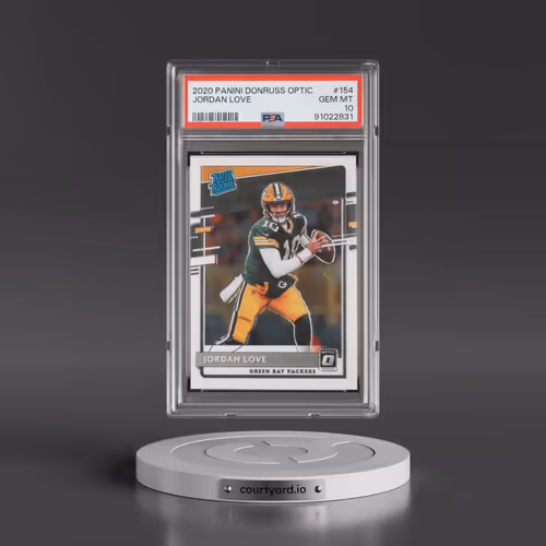 2020 Panini Donruss Optic #154 Jordan Love (PSA 10 GEM MINT)