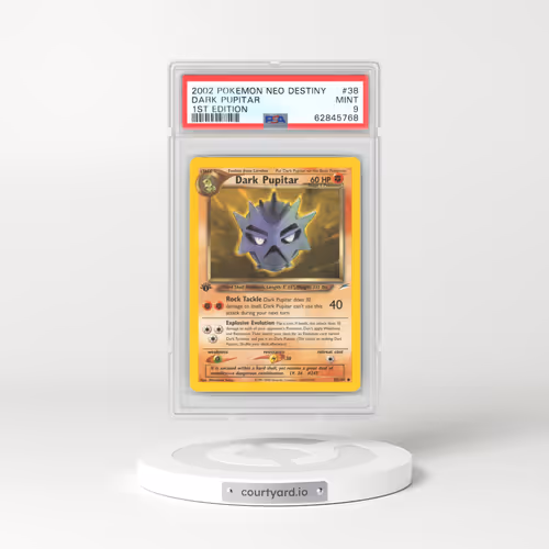 2002 Neo Destiny #38 Dark Pupitar - 1st Edition (PSA 9 MINT)