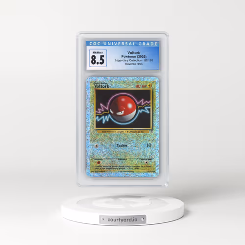 2002 Legendary Collection #97/110 Voltorb - Reverse Holo (CGC 8.5 NM-MT+)