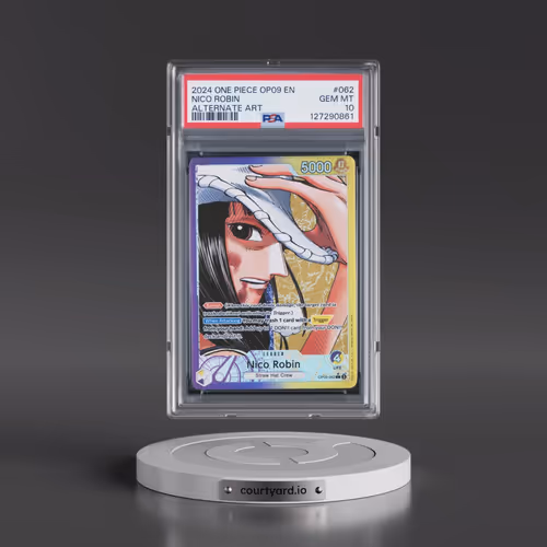 2024 One Piece OP09-Emperors in the New World #062 Nico Robin - Alternate Art (PSA 10 GEM MINT)