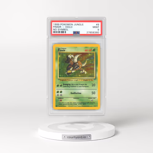 1999 Jungle #9 Pinsir - Holo No Symbol (PSA 9 MINT)