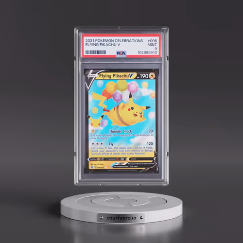 2021 Pokémon Celebrations #006 Flying Pikachu V - Holo (PSA 9 MINT)