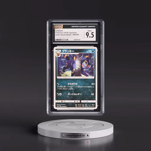 2018 Super-Burst Impact #058/095 Umbreon (CGC 9.5 MINT+)