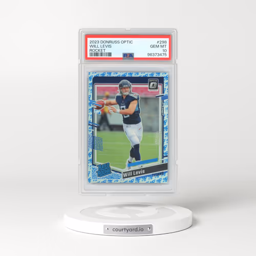 2023 Panini Donruss Optic #298 Will Levis - Rocket (PSA 10 GEM MINT)