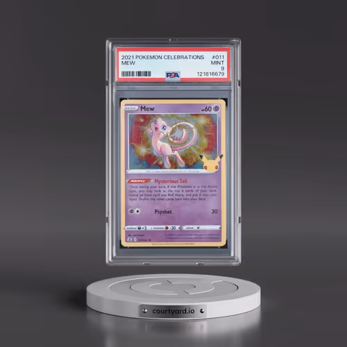 2021 Pokémon Celebrations #011 Mew (PSA 9 MINT)