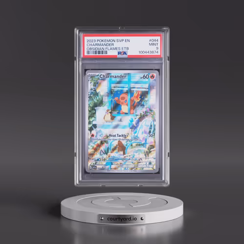 2023 Pokémon Svp EN-SV Black Star Promo #044 Charmander - Obsidian Flames Elite Trainer Box (PSA 9 M