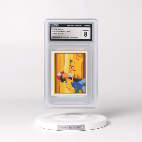 2000 Series 2 #179 Ash & Pikachu (CGC 8 NM-MT)