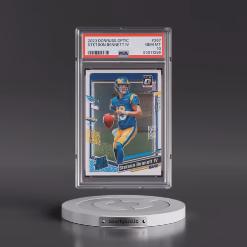 2023 Panini Donruss Optic #267 Stetson Bennett IV (PSA 10 GEM MINT)