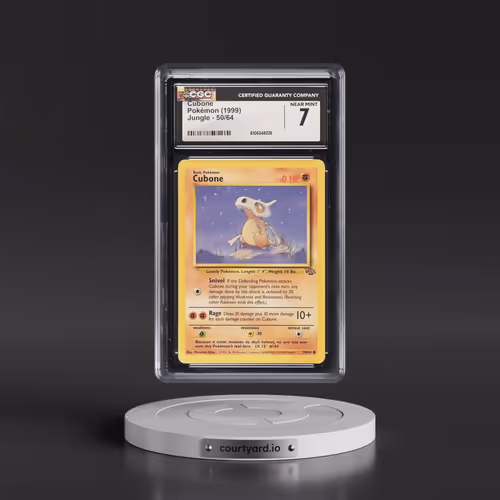 1999 Jungle #50/64 Cubone (CGC 7 NM)