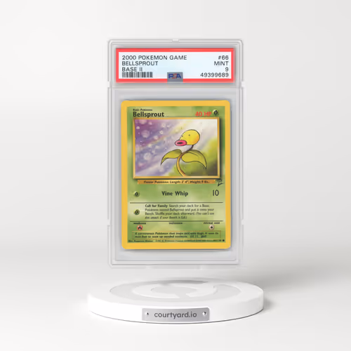 2000 Base Set 2 #66 Bellsprout (PSA 9 MINT)