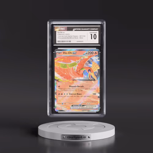 2023 Trading Card Game Classic - CLV, CLC, CLB #007/034 Ho-Oh ex - Charizard & Ho-Oh ex Deck - C