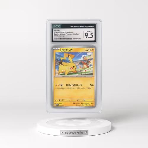 2009 Supreme Victors #120 Pikachu - Gym Event Campaign (CGC 9.5 MINT+)