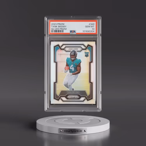 2023 Panini Prizm #348 Tank Bigsby - Silver Prizm (PSA 10 GEM MINT)