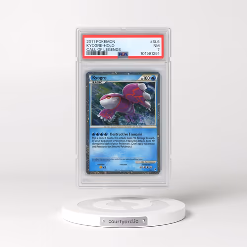 2011 Pokémon Call of Legends #SL6 Kyogre - Holo (PSA 7 NM)